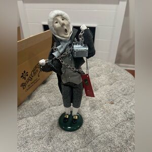Byers Choice “Marley’s Ghost” Caroler- NWT
